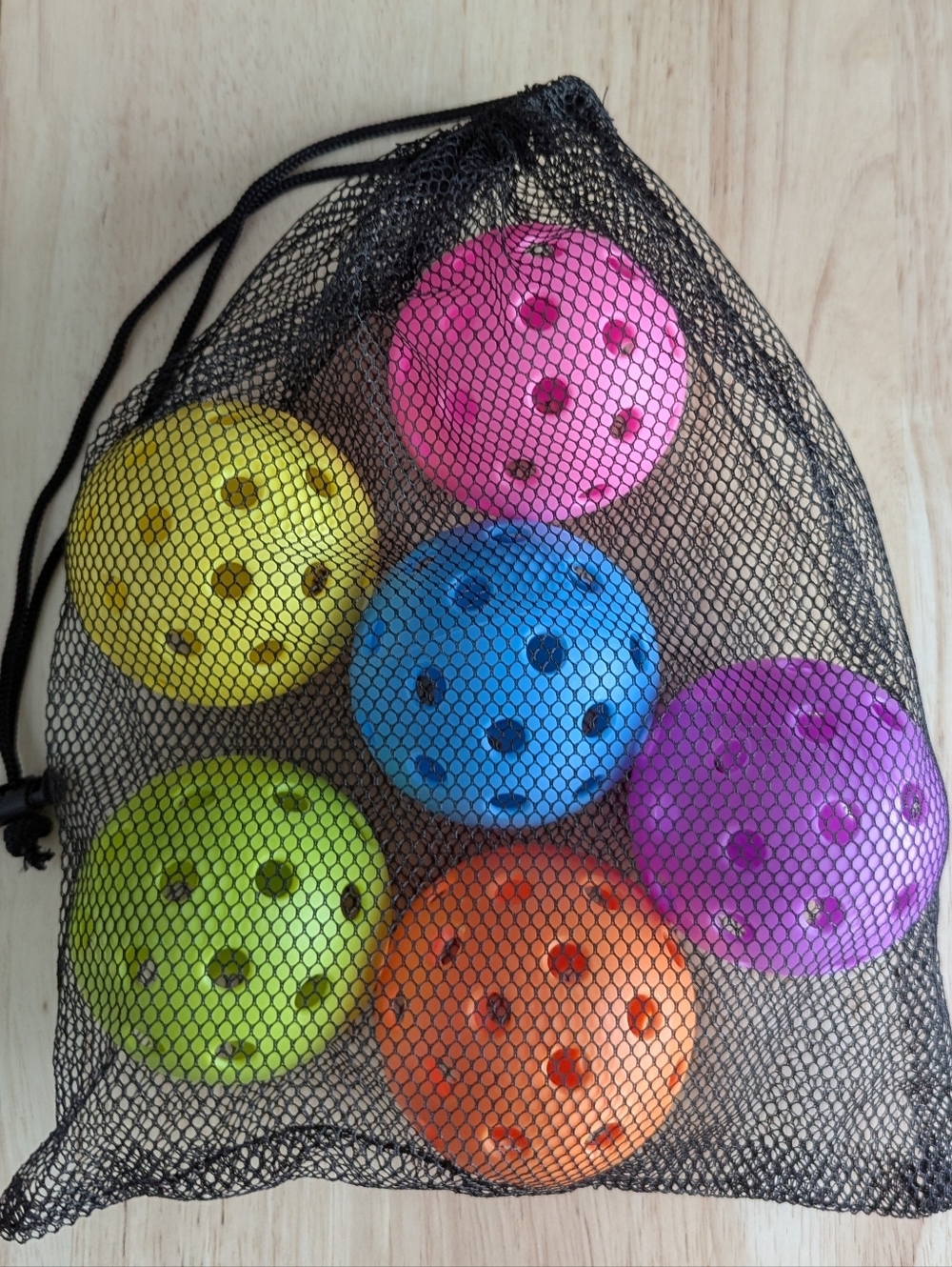 Set of 6 Pickleballs NEW
